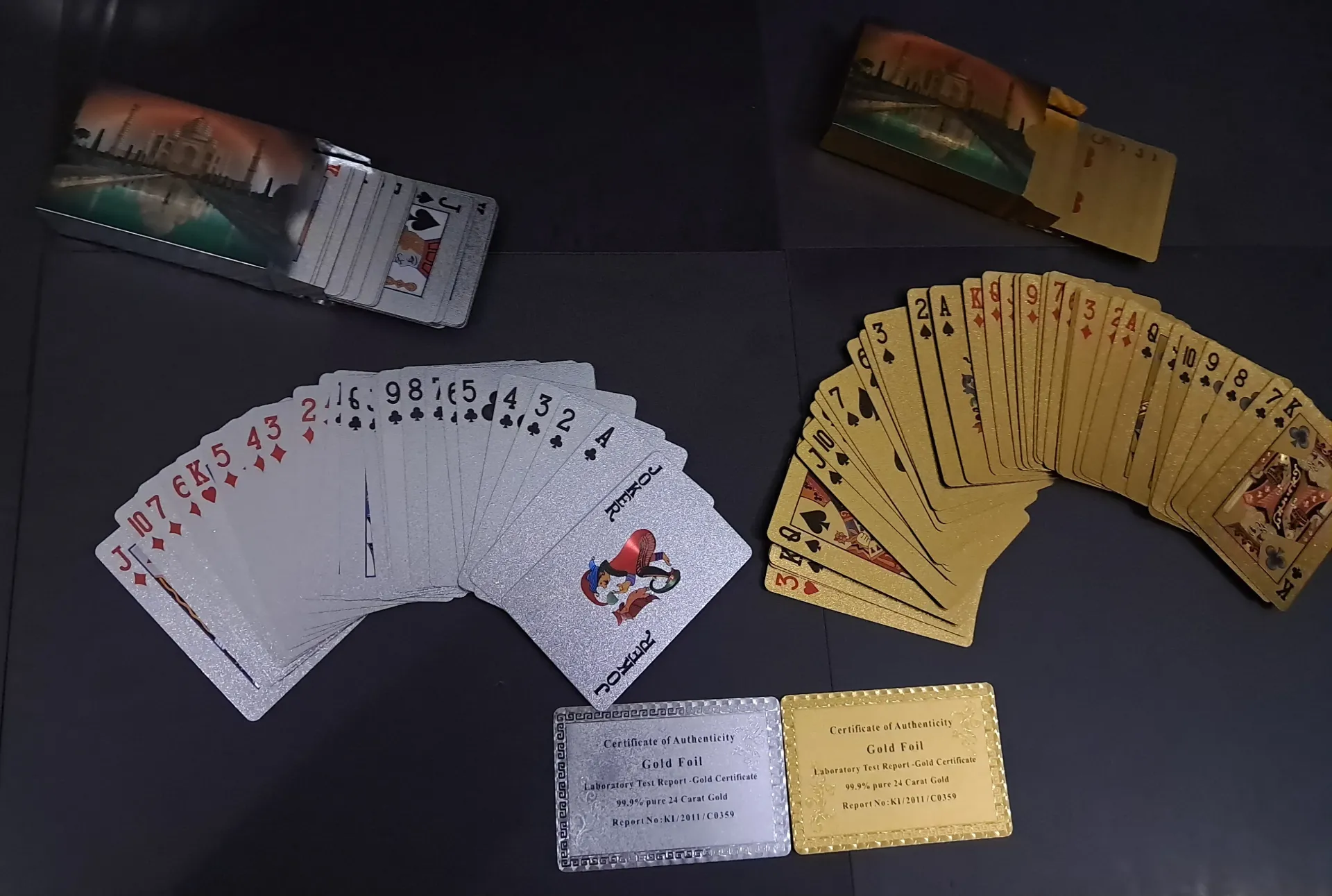 Playing Cards in unique styleyles