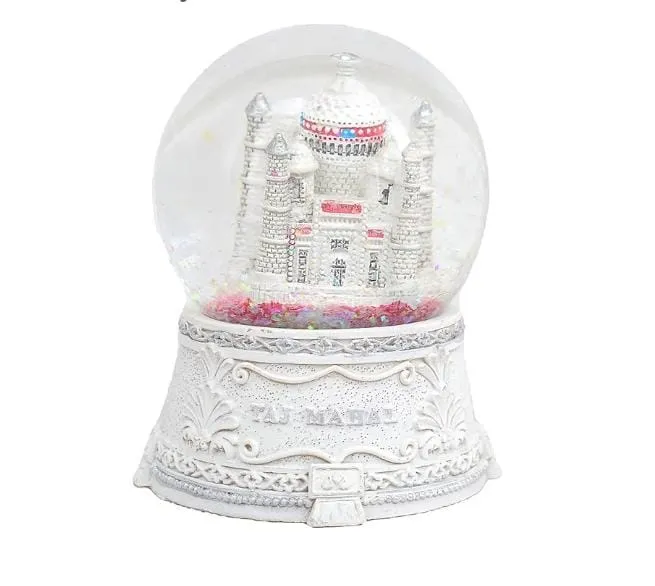 Snowball light taj mahal model.